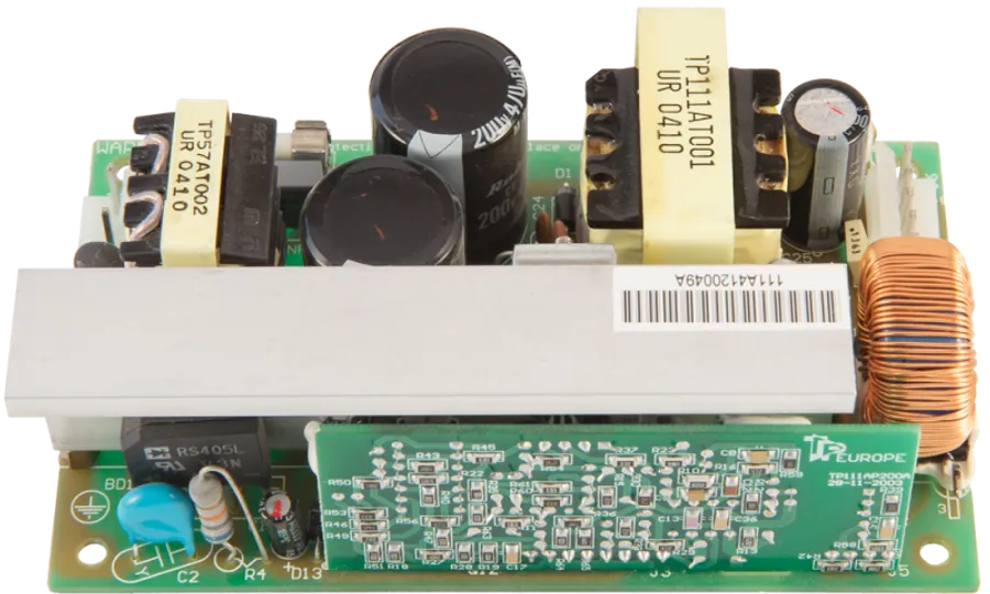 100 W, 12 Vdc, 24 Vdc, klasse I-voeding met hoog piekvermogen