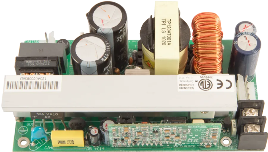 120 W, 12 V, 30 V – Gleichstrom-Motorstromversorgung mit hoher Spitzenleistung und geringem Standby-Stromverbrauch