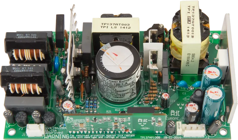 120 W, 15 V Gleichstrom, medizinisches Netzteil, Typ BF, klassifiziert