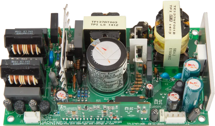 120 W, 15 V Gleichstrom, medizinisches Netzteil, Typ BF, klassifiziert