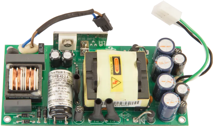 42-W-Netzteil der Klasse II für Kopfhörerverstärker, gemäß IEC/EN/UL 60065