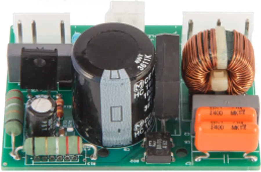 450 W, 300 V Gleichstrom – Schutzschaltung für Gleichstrommotor und Mühle